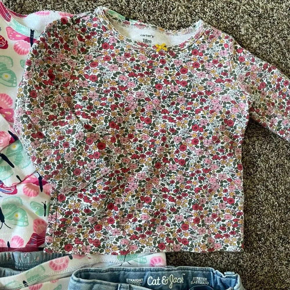 18 months girls spring/summer clothing bundle